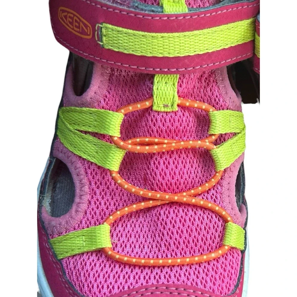 Keen Toddler Shoes Jazzy/Evening Primrose Motozoa Sandal US Girls 12 Pink